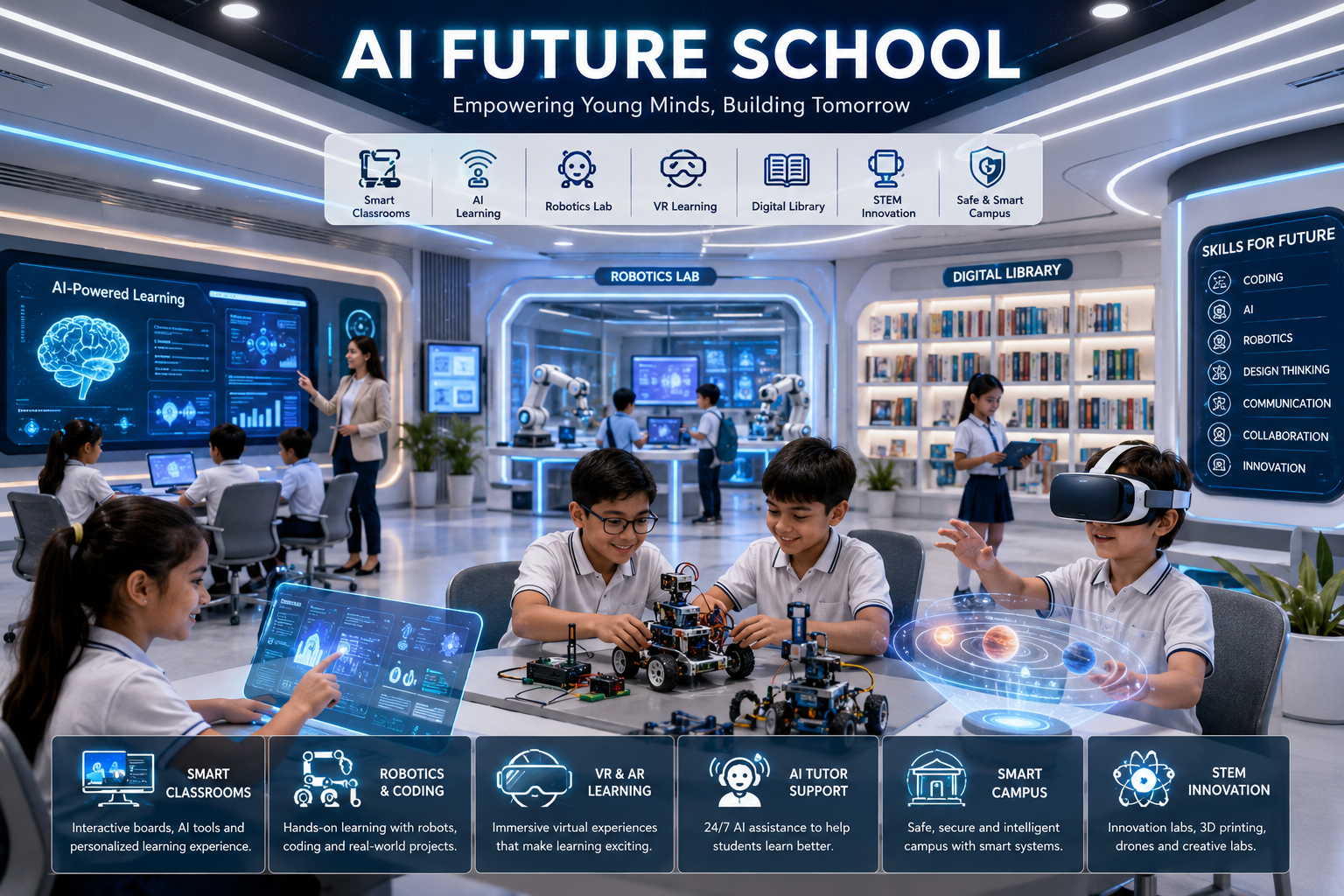 AI Future Schools: What Facilities Are Available for Children?