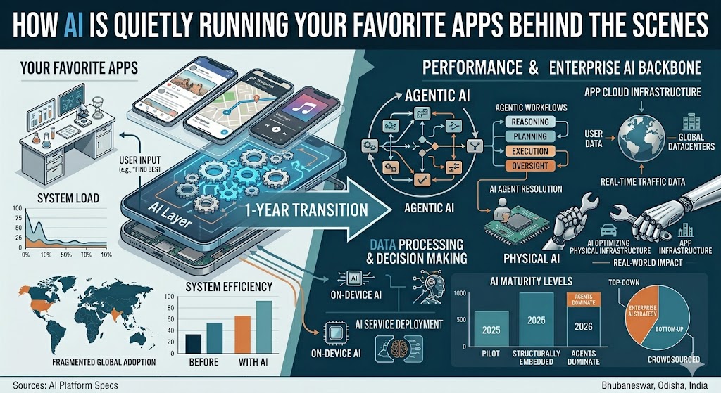 How AI Is Quietly Running Your Favorite Apps Behind the Scenes