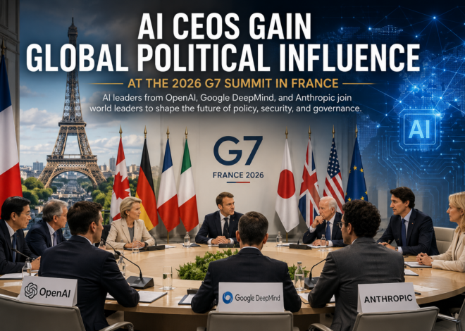 AI CEOs Gain Global Political Influence: How Artificial Intelligence Is Reshaping Global Governance