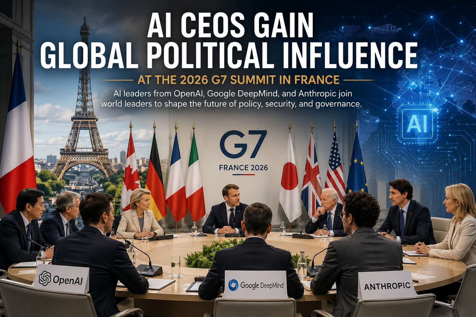 AI CEOs Gain Global Political Influence: How Artificial Intelligence Is Reshaping Global Governance